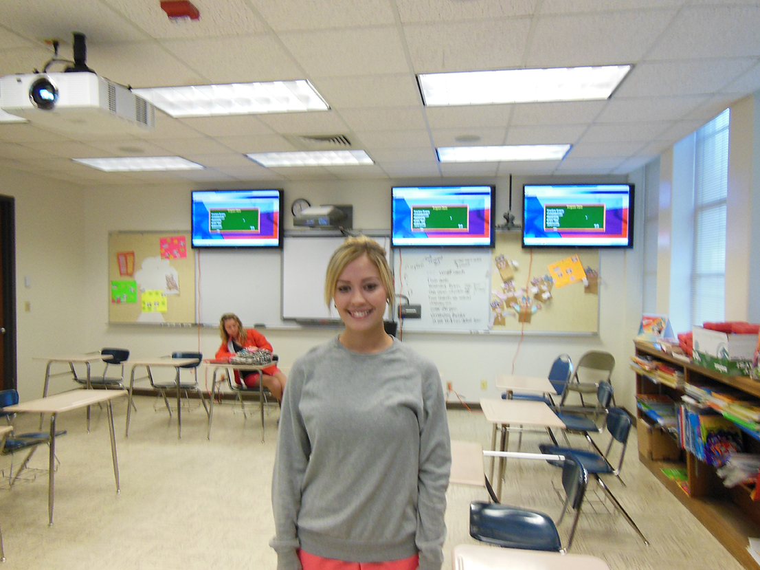 Laura thanks Mrs. Downing for showing her ways to build students' enthusiasm for writing!